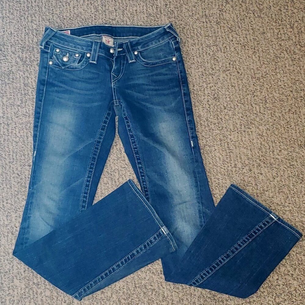 True Religion Size 26 Pearl Joey Jeans